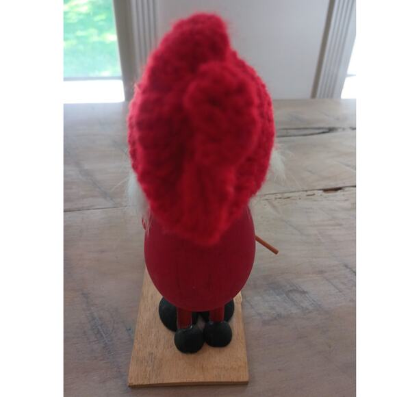 Vtg Swedish Nisse Tomte Santa with barrel Gnome Christmas Figurine Ljungstroms - Picture 4 of 7